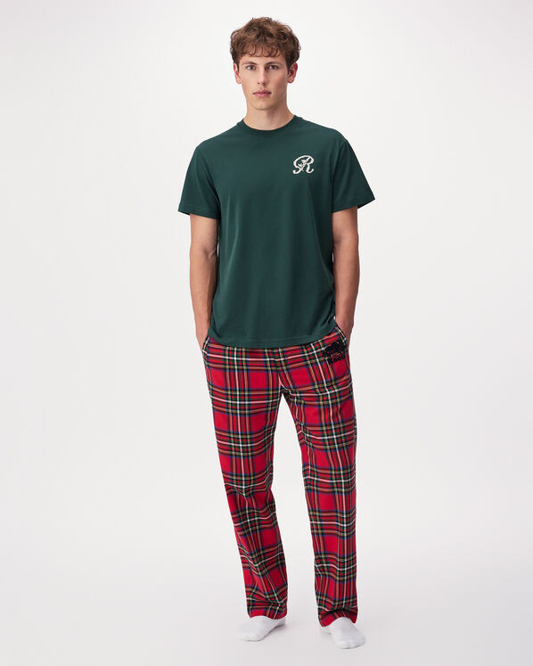 Pantalon de pyjama &agrave; carreaux pour homme