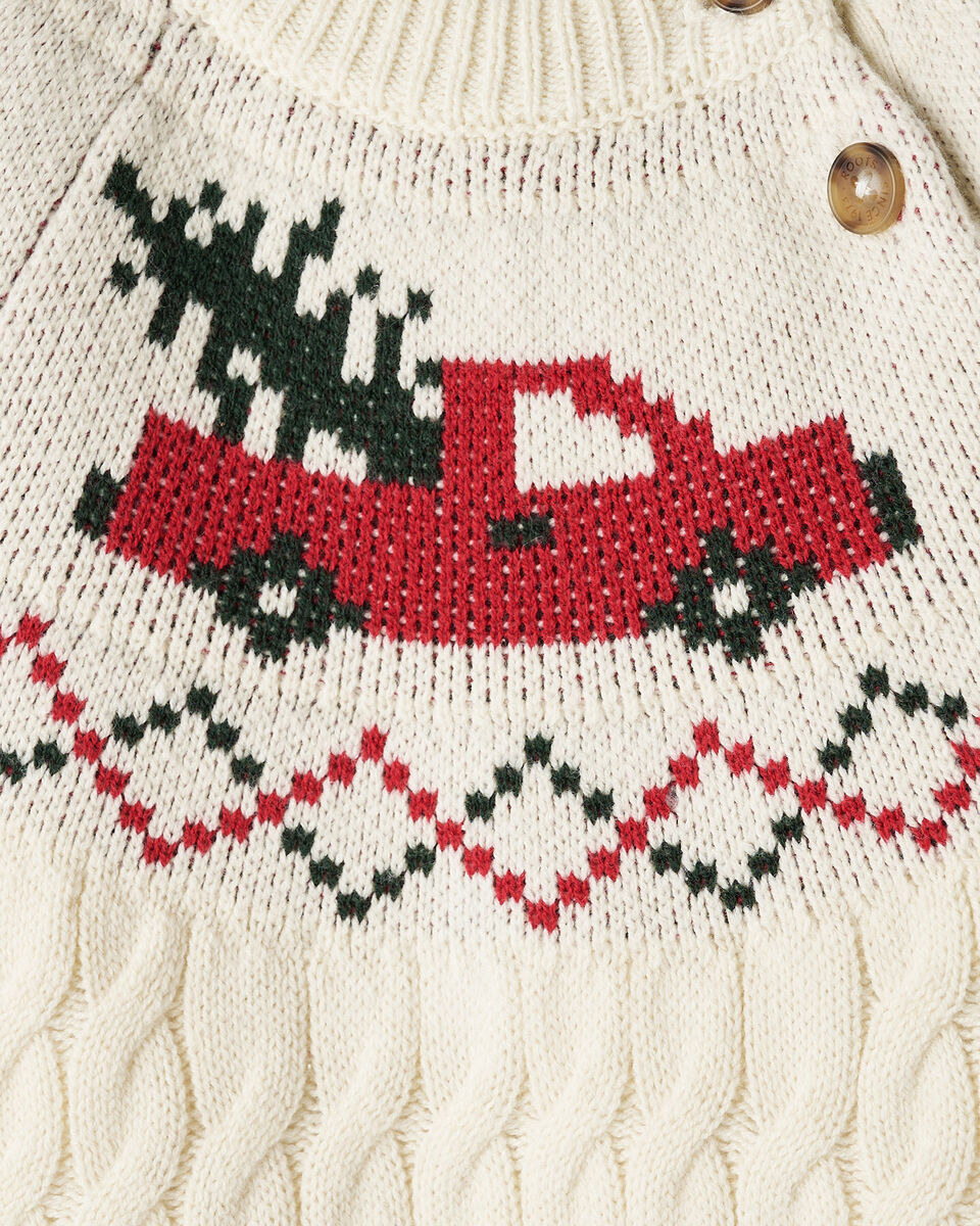 Baby Holiday Cable Sweater Crew