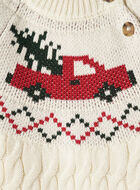 Baby Holiday Cable Sweater Crew