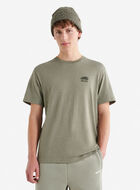 T-shirt poivr&eacute; en coton bio pour hommes