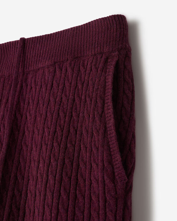 Pantalon &agrave; torsades Bowen