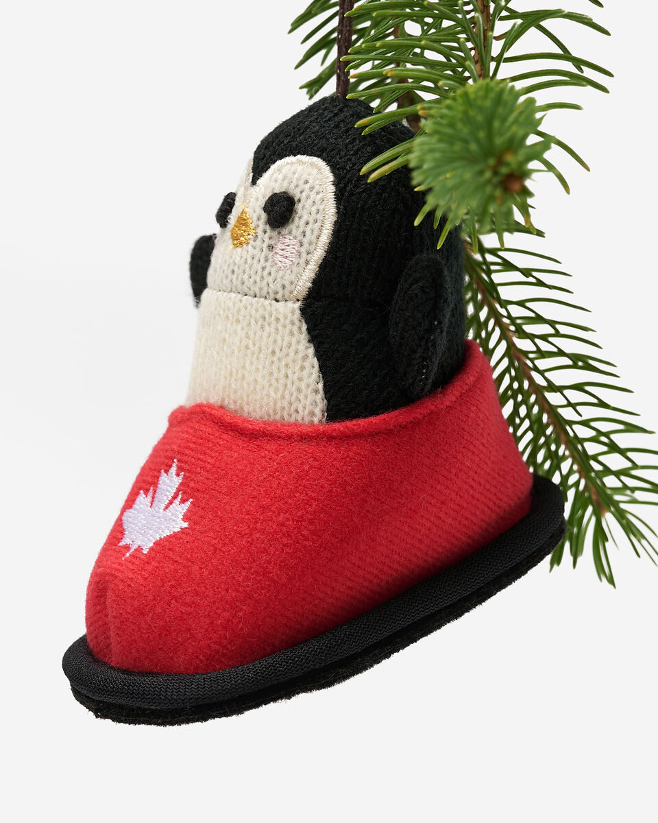 Bobsleigh Penguin Ornament