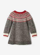Toddler Girls Cabin Fair Isle Sweater Dress