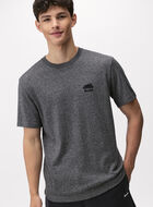 T-shirt poivr&eacute; en coton bio pour hommes