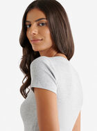 Roam Rib Fitted Short Sleeve Top