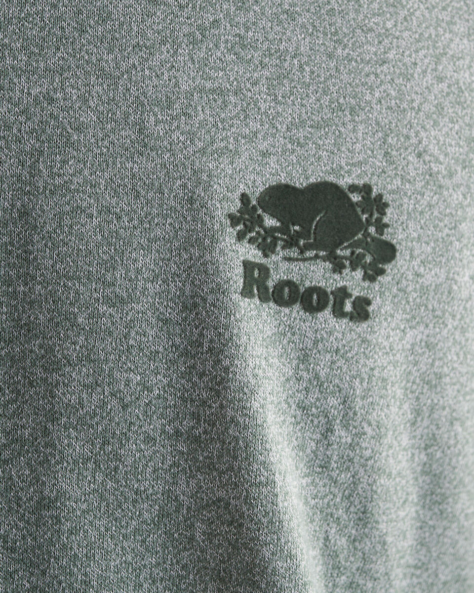 T-shirt poivré en coton bio pour hommes