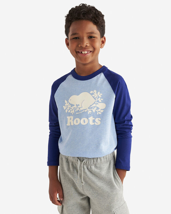Kids Organic Cooper Baseball T-Shirt