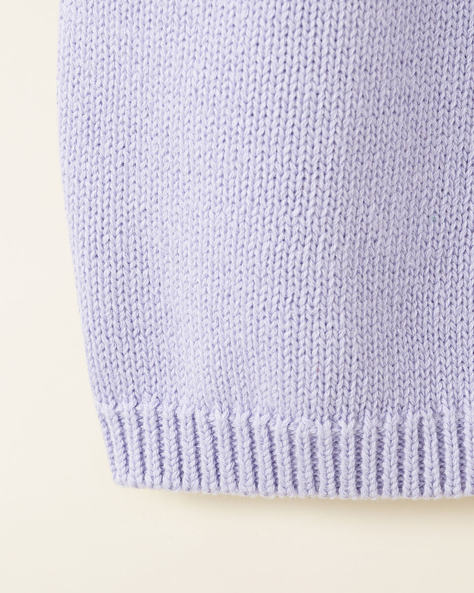 Toddler Girls Sweater Knit Tank