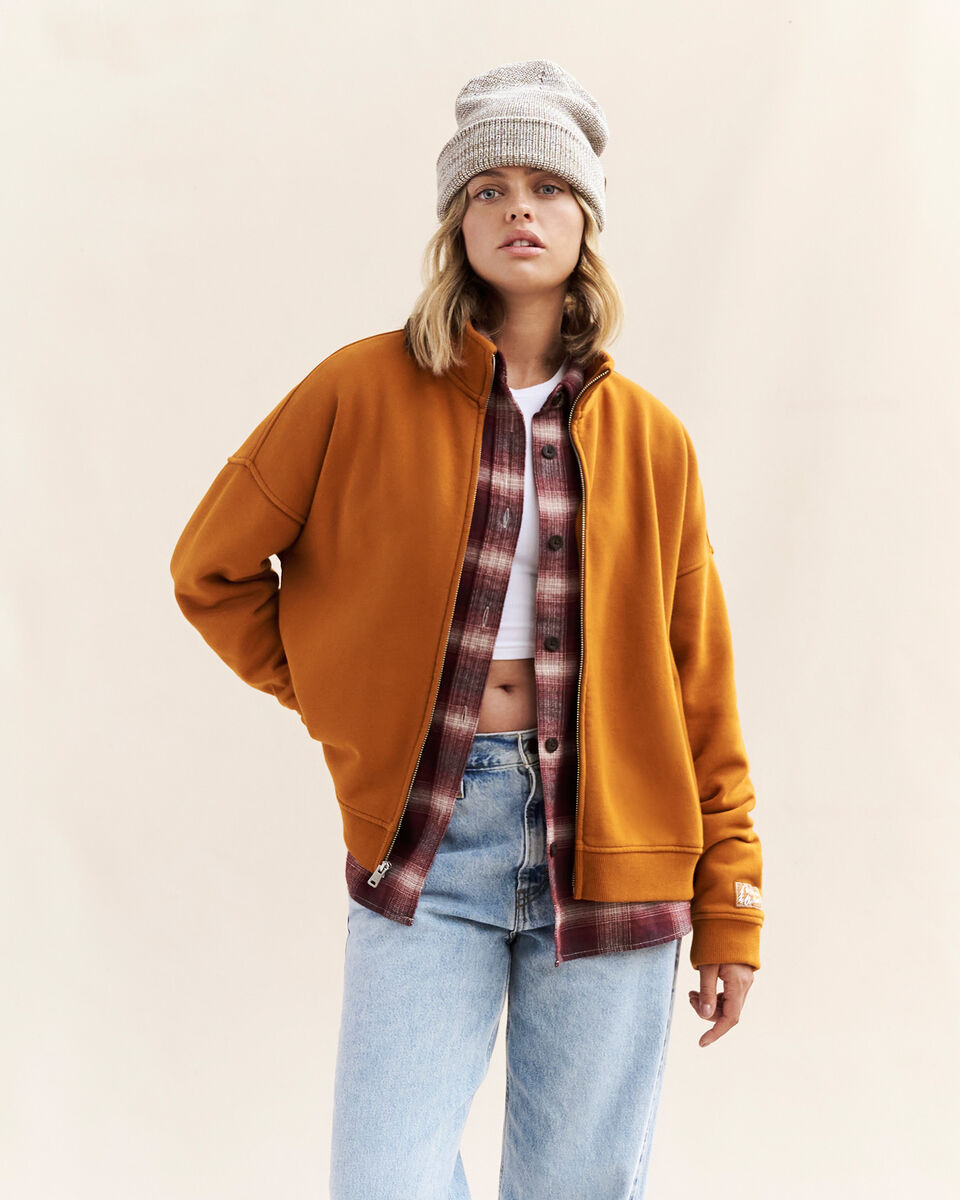 Outdoors Full Zip Mock Sweatshirt