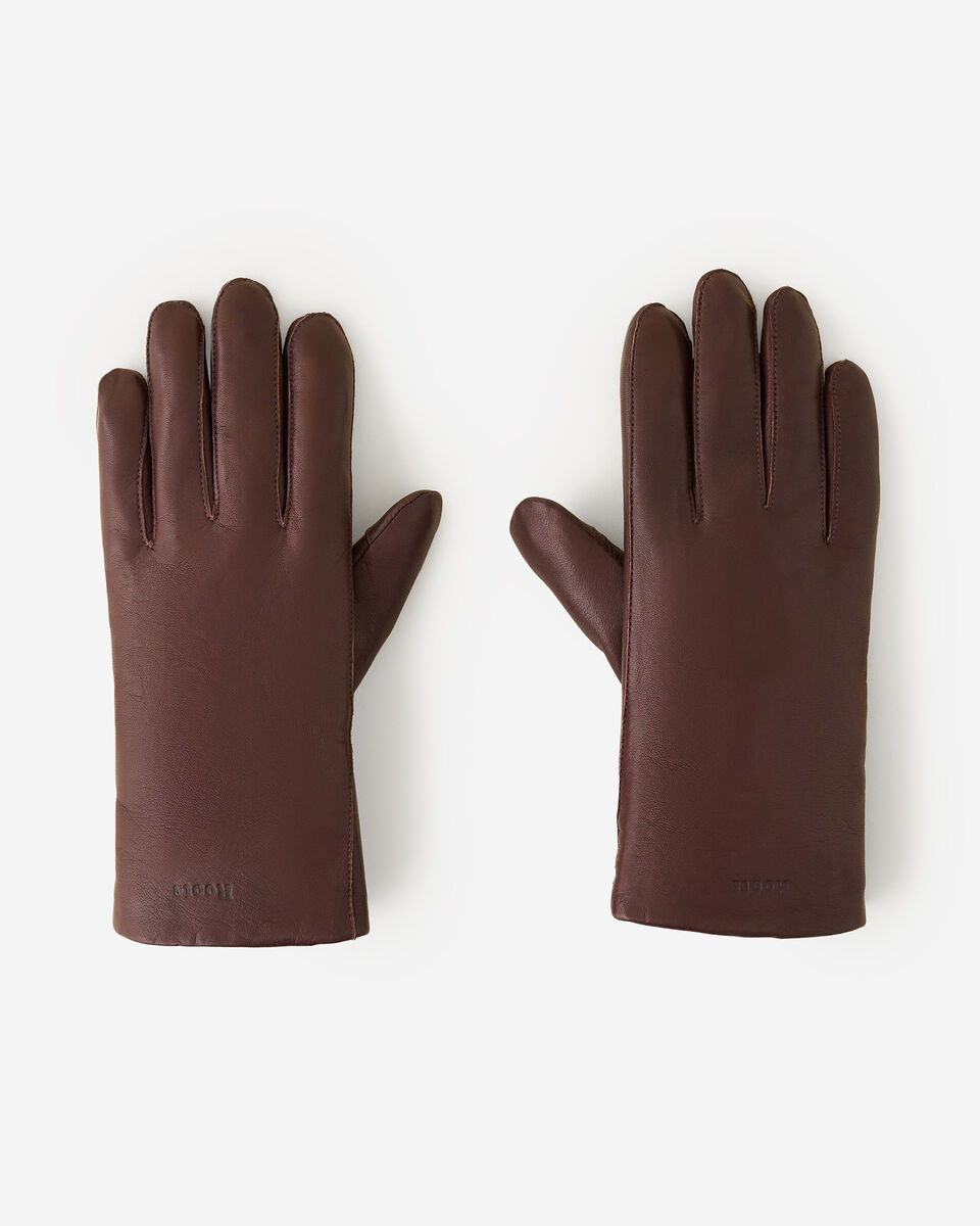 Gants tactiles en cuir nappa pour hommes