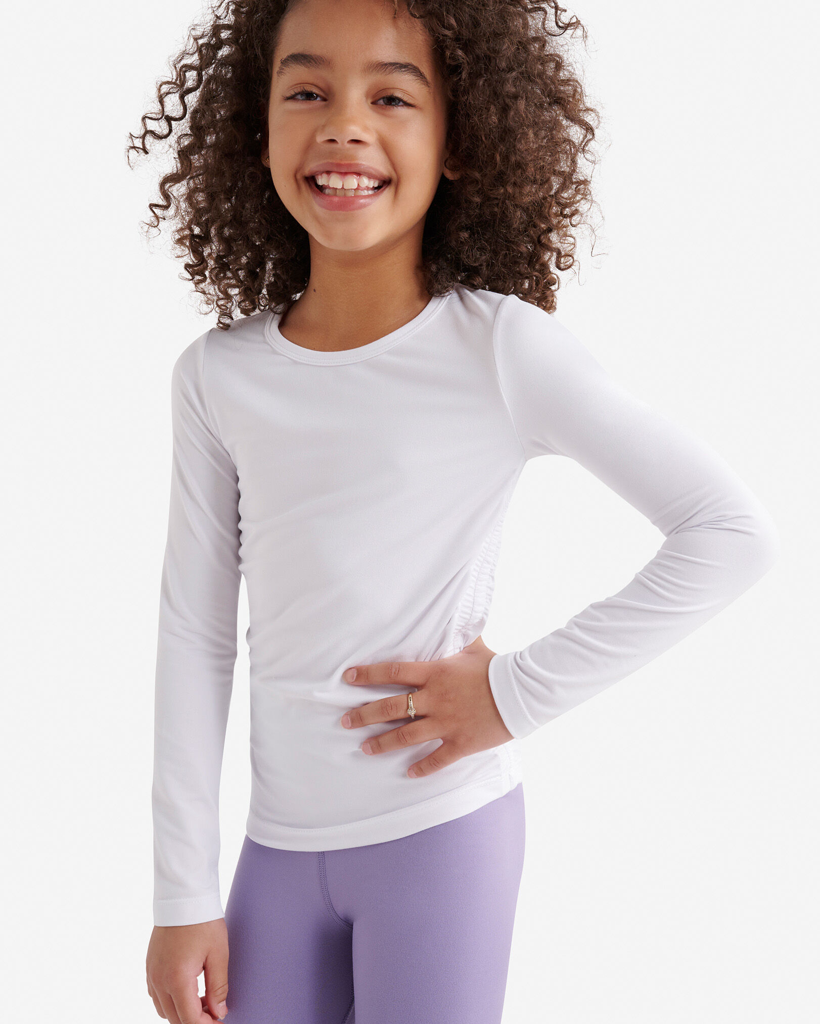 T-shirt sport ajusté pour filles
