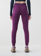 Legging douillet à cheville côtelée en coton bio Cooper
