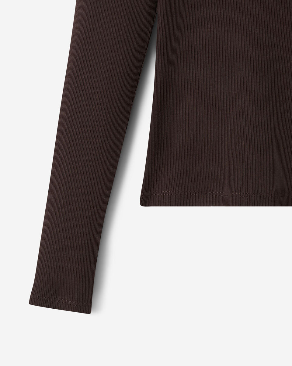 Roam Rib Fitted Long Sleeve Top