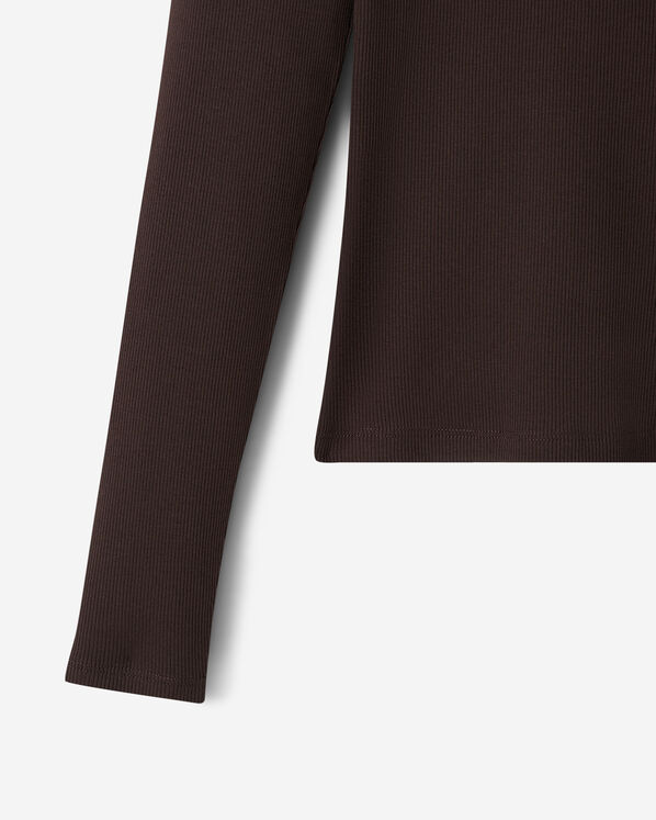 Roam Rib Fitted Long Sleeve Top