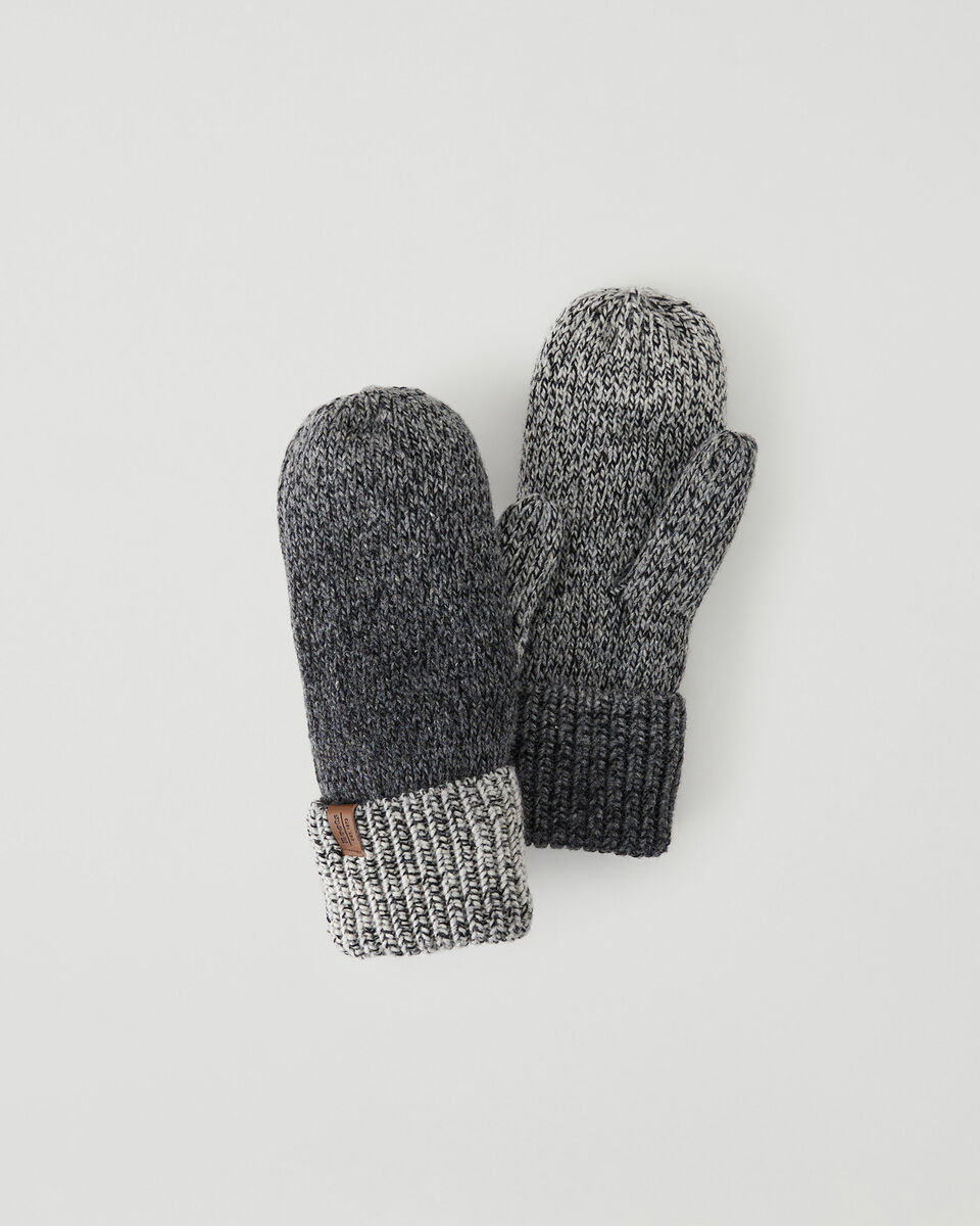 Womens Snowy Fox Ombre Mitten