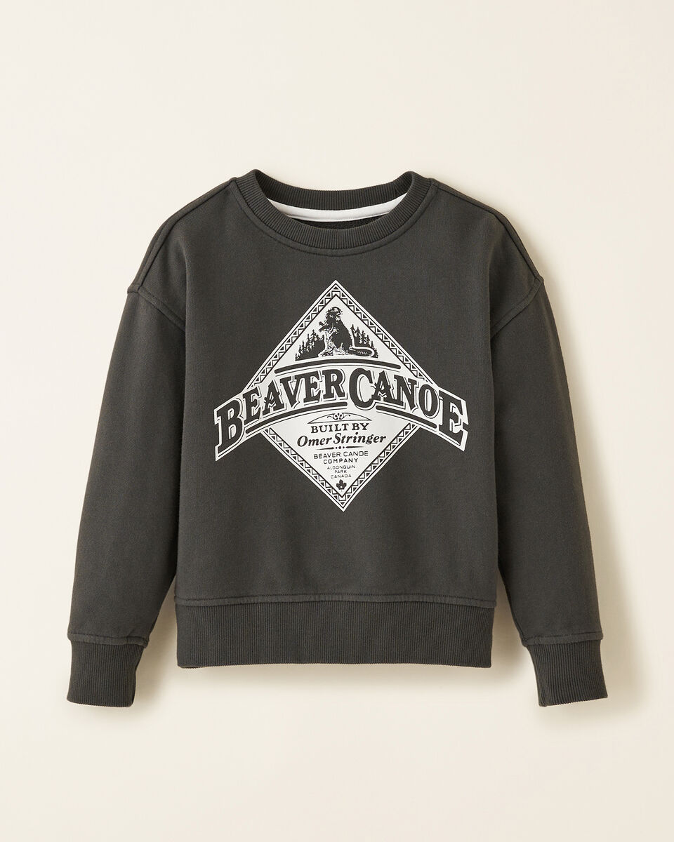Toddler Beaver Canoe Relaxed Crew Sweatshirt