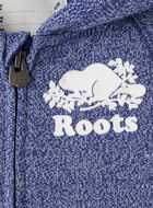 Chandail original &agrave; capuchon et glissi&egrave;re en jersey bouclette de coton bio pour tout-petits