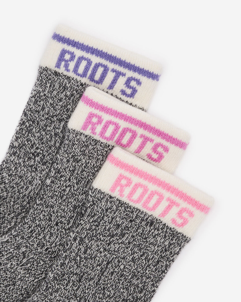 Baby & Toddler Cabin Ankle Sock 3 Pack