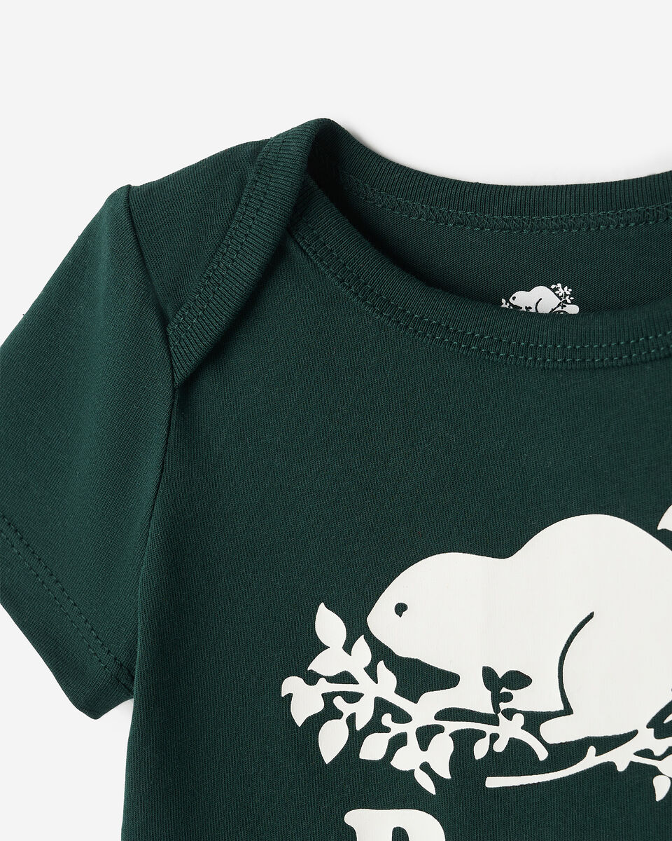 Combinaison &agrave; manches courtes Cooper en coton bio pour b&eacute;b&eacute;s