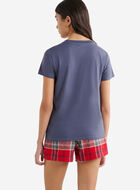 Womens Cooper Plaid T-Shirt