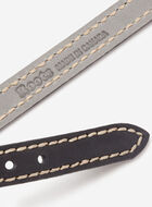 Petit collier en cuir pour chien