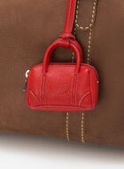 Breloque Sac Banff en cuir suprarecyclé Cervino