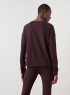 T-shirt à manches longues Cooper le castor en coton bio pour femme