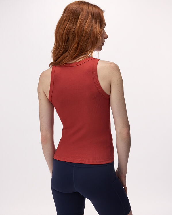 Roam Rib Fitted Tank Top