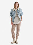 Cabin Stripe Shaker Crew Sweater