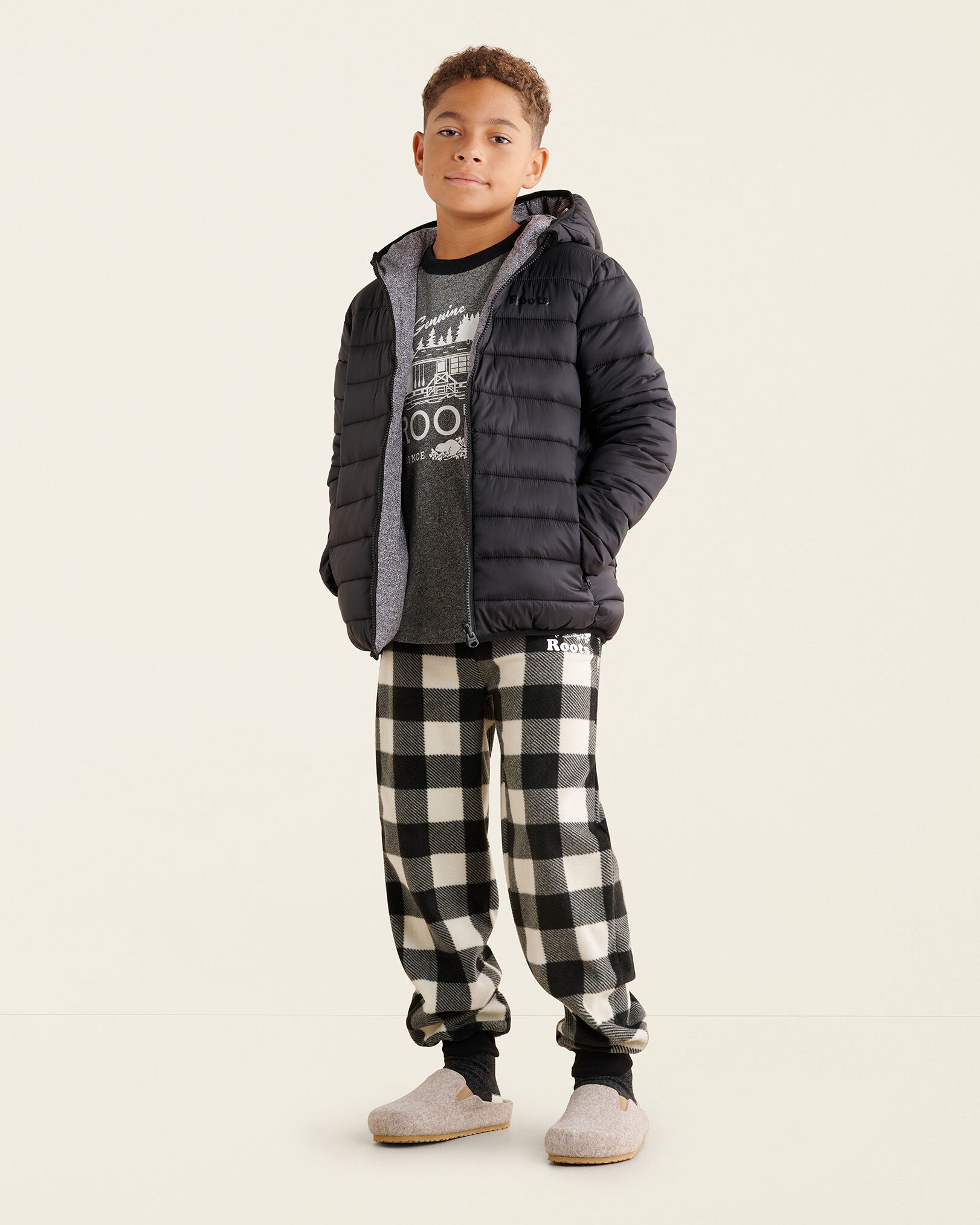 Kids lightweight store padded jacket