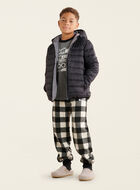 Kids Roots Reversible Puffer Jacket