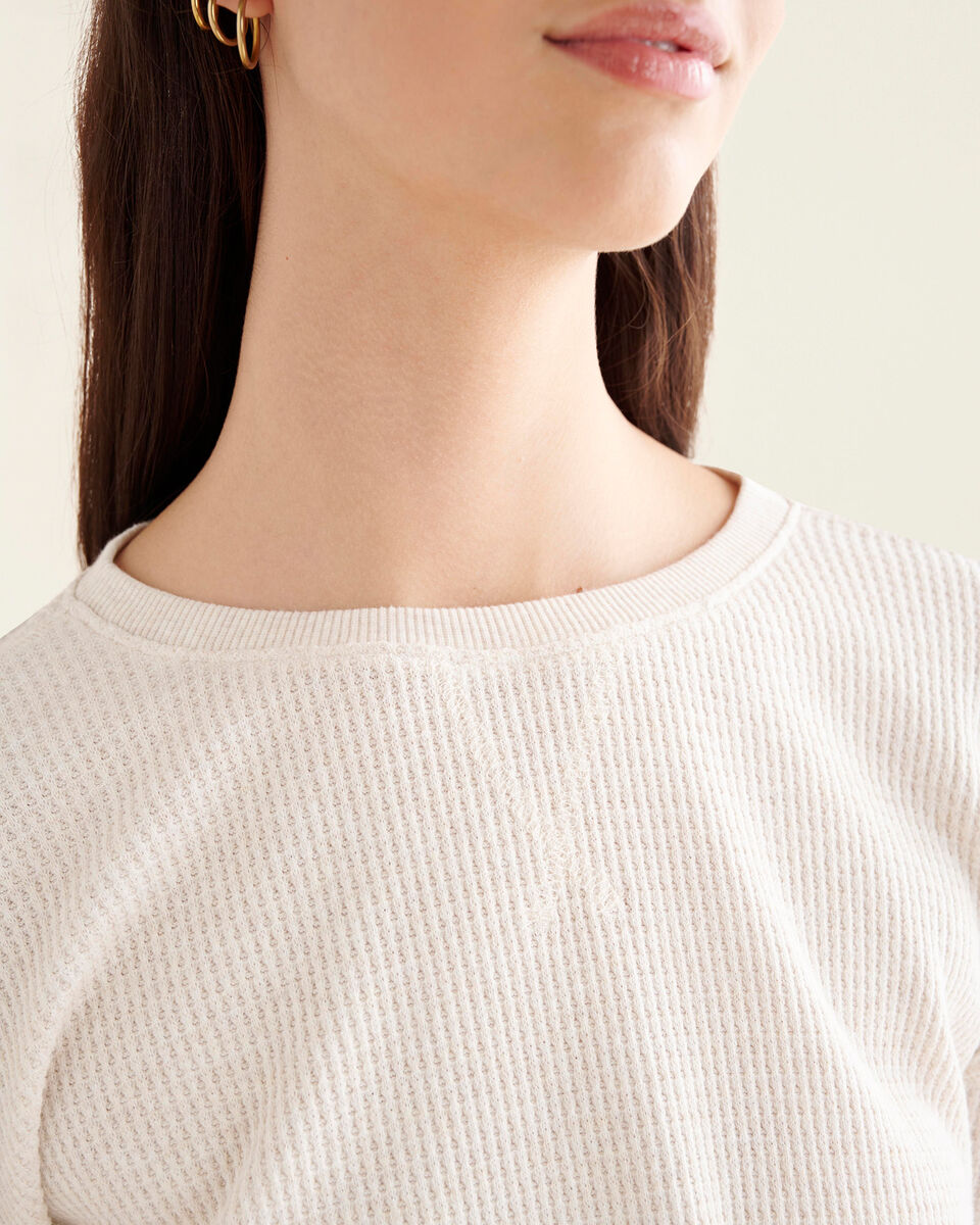 Waffle Long Sleeve Top