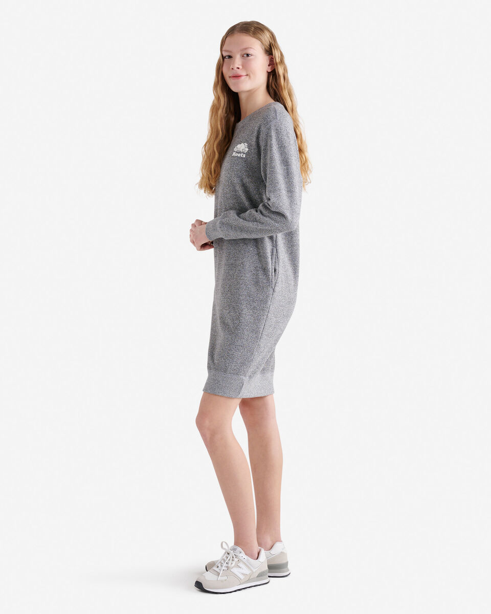Organic Cooper Long Sleeve Sweat Dress