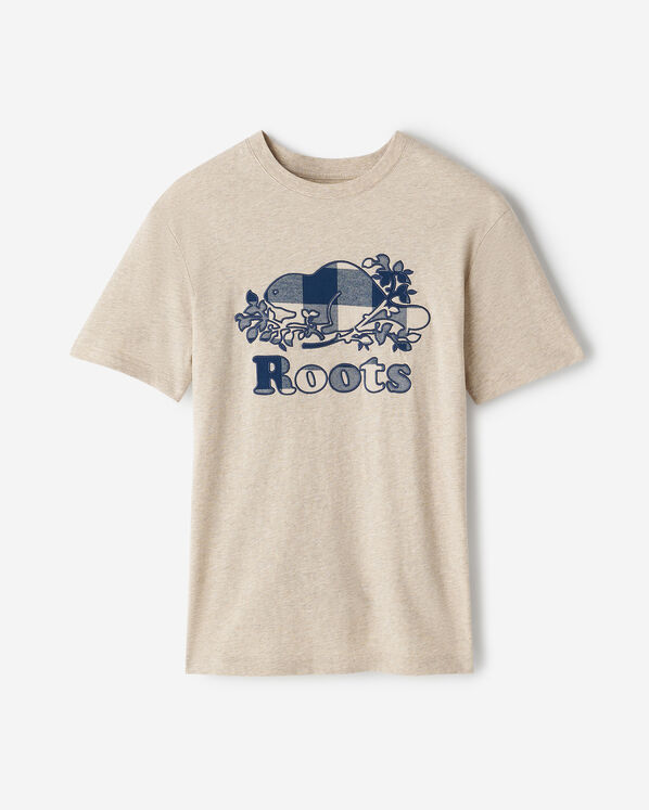 T-shirt à carreaux Cooper pour hommes