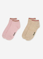 Adult Cotton Cabin Ped Sock 2 Pack