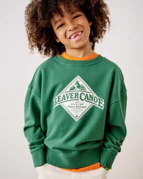 Kids Beaver Canoe Crew Sweatshirt