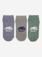 Kids Everyday Cooper Ped Sock 3 Pack