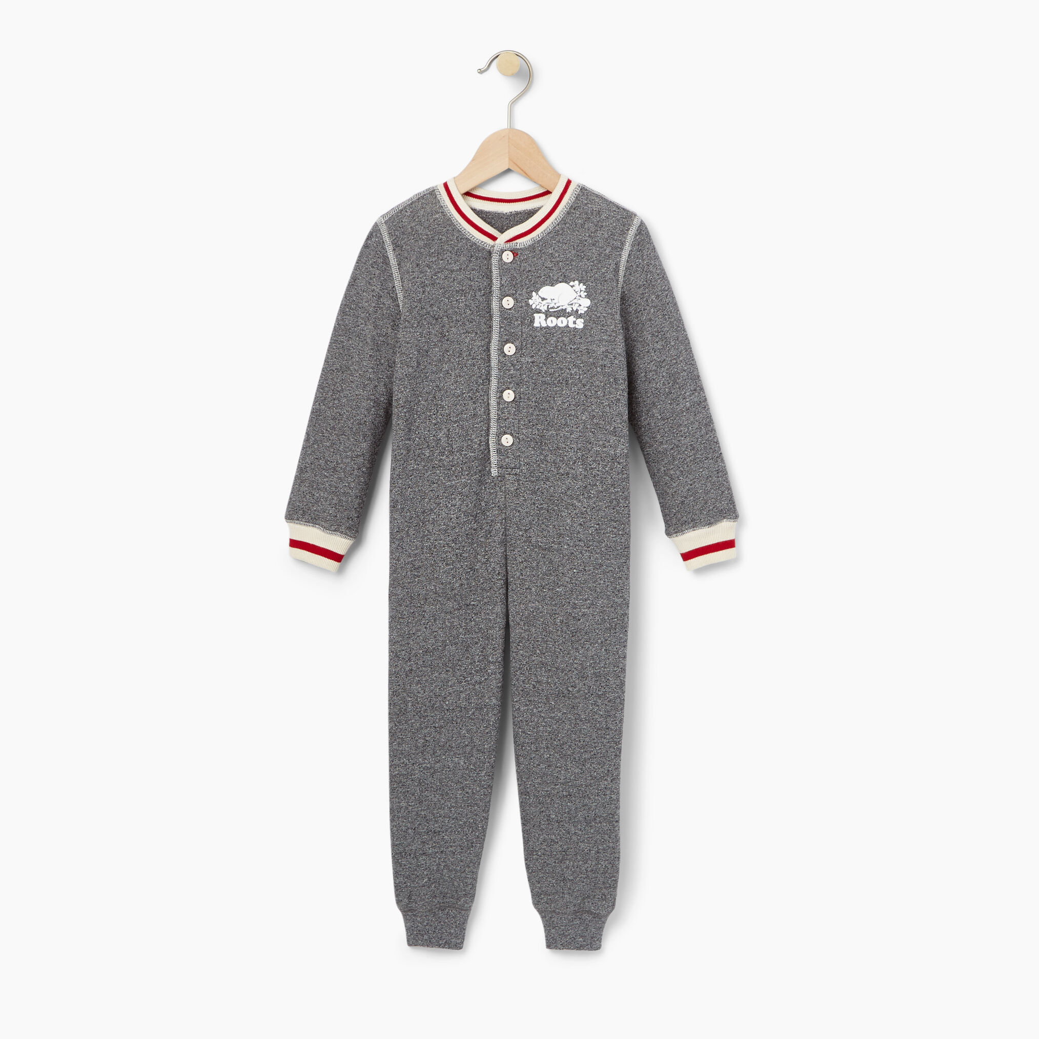Toddler Hockey Buddy Long John Toddler Pajamas and Onesies Roots