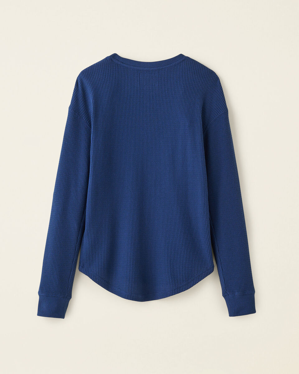 Waffle Long Sleeve Top