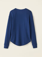 Waffle Long Sleeve Top