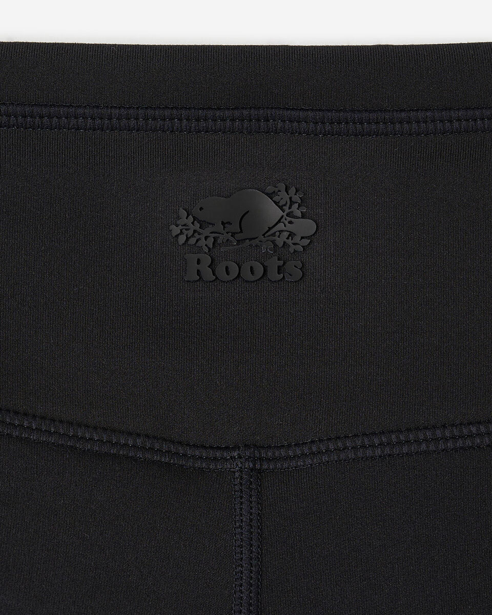 Legging sport &eacute;vas&eacute; en tricot