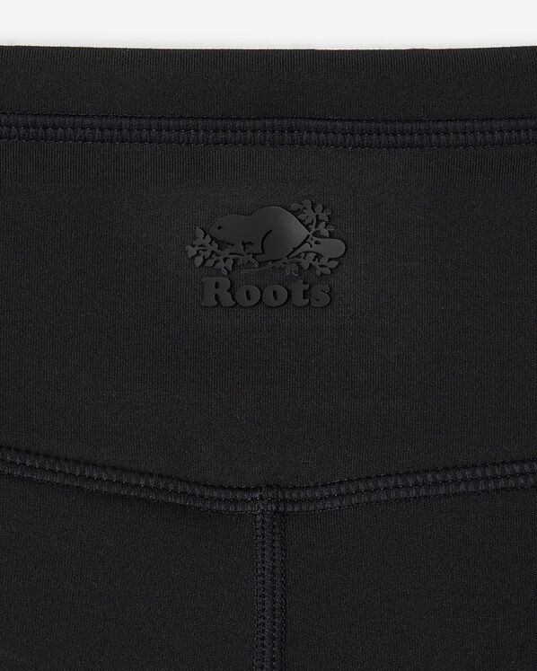 Legging sport &eacute;vas&eacute; en tricot