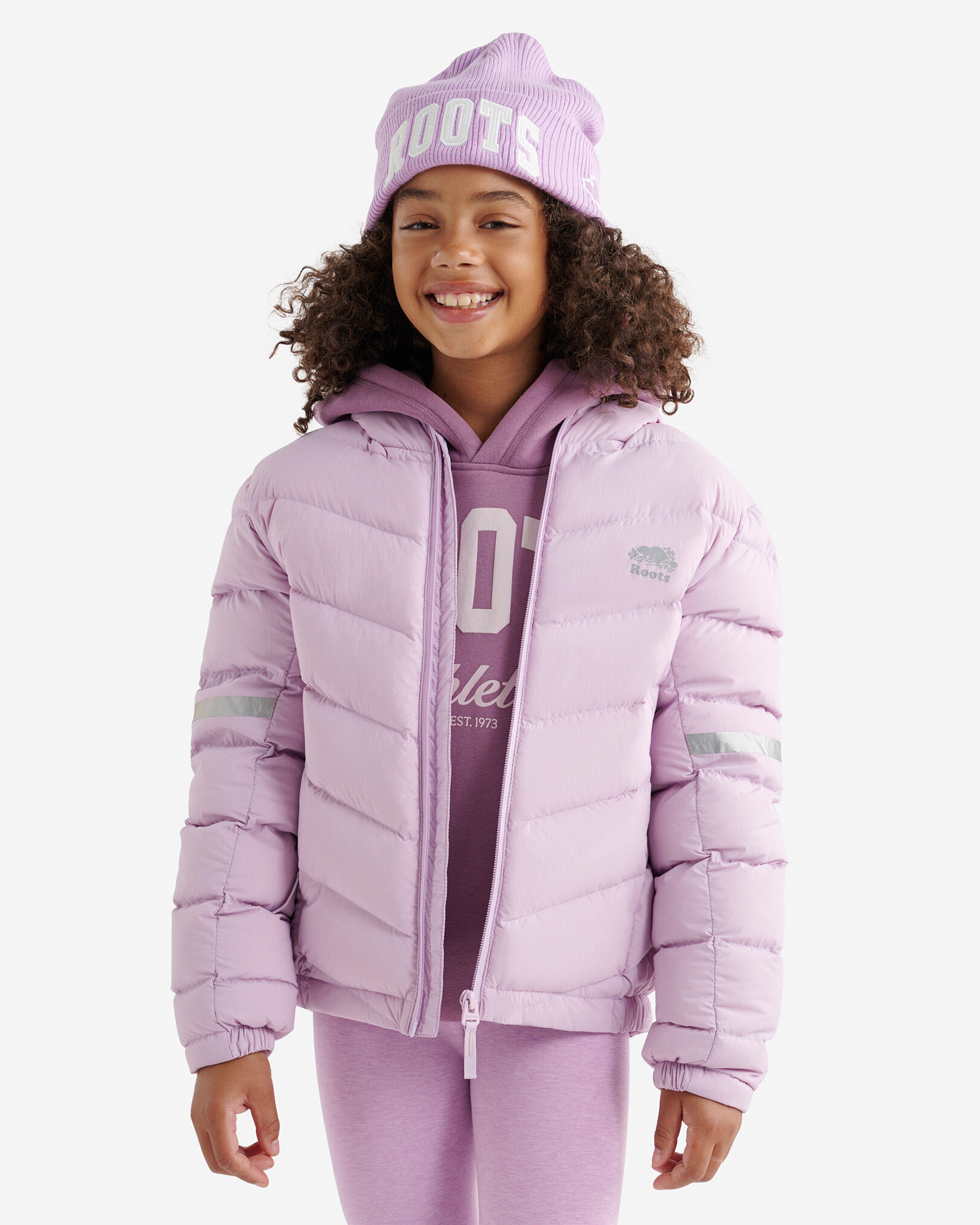 Kids Roots Down Packable Jacket