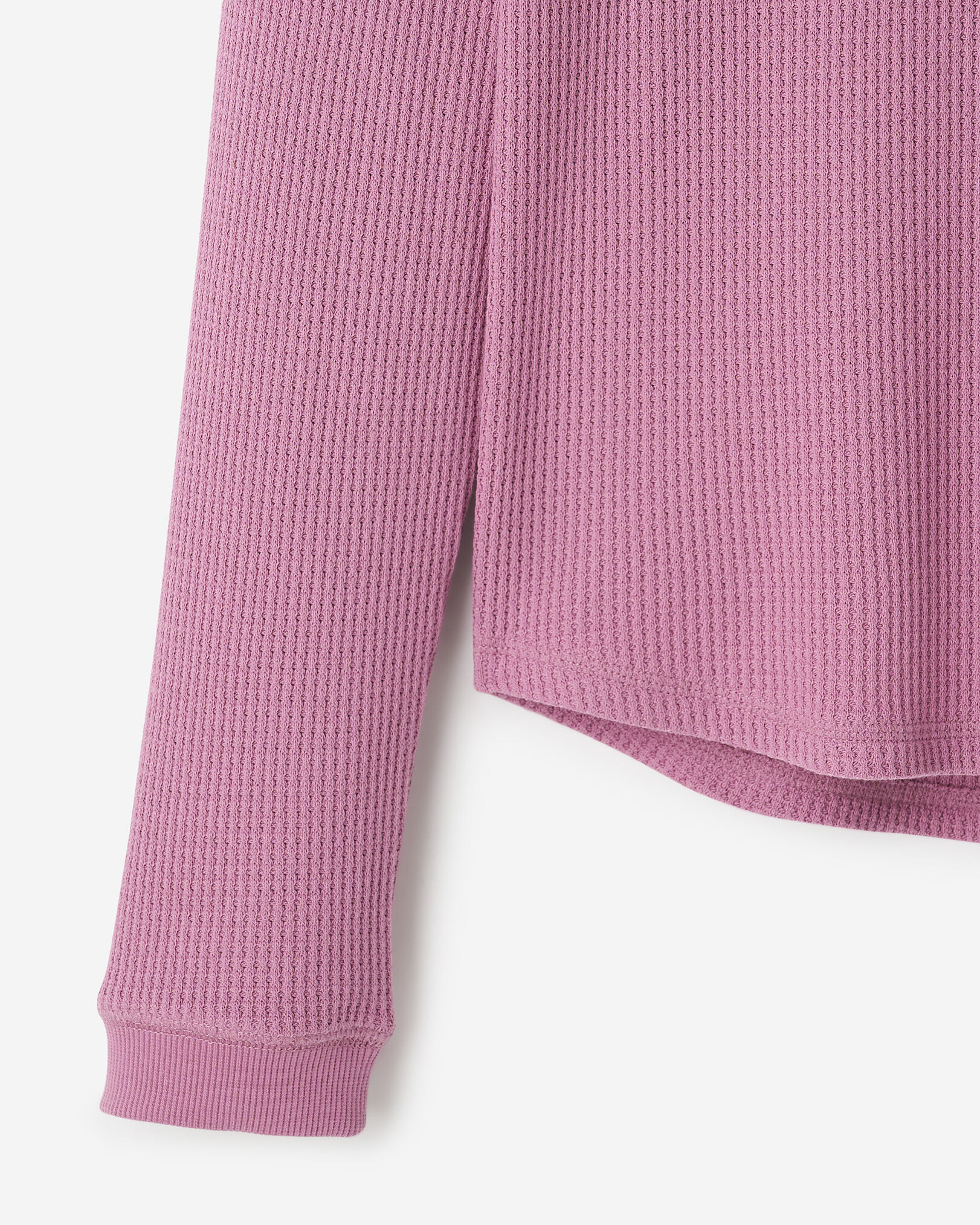 Waffle Long Sleeve Top