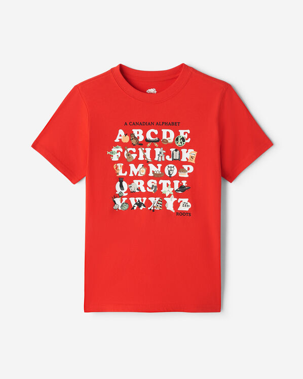 T-shirt ABC du Canada pour enfants