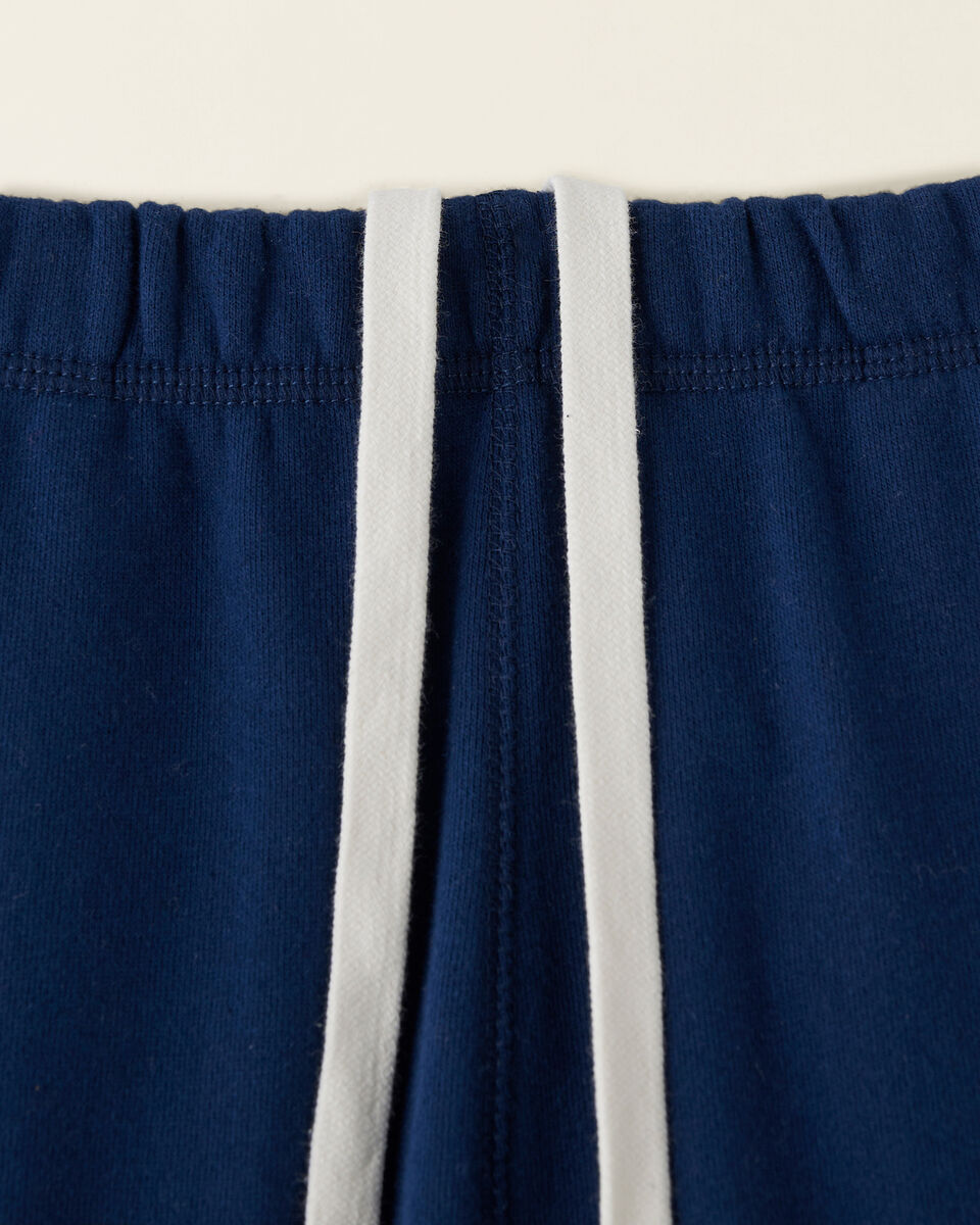 Pantalon en molleton de coton bio à taille haute Cooper