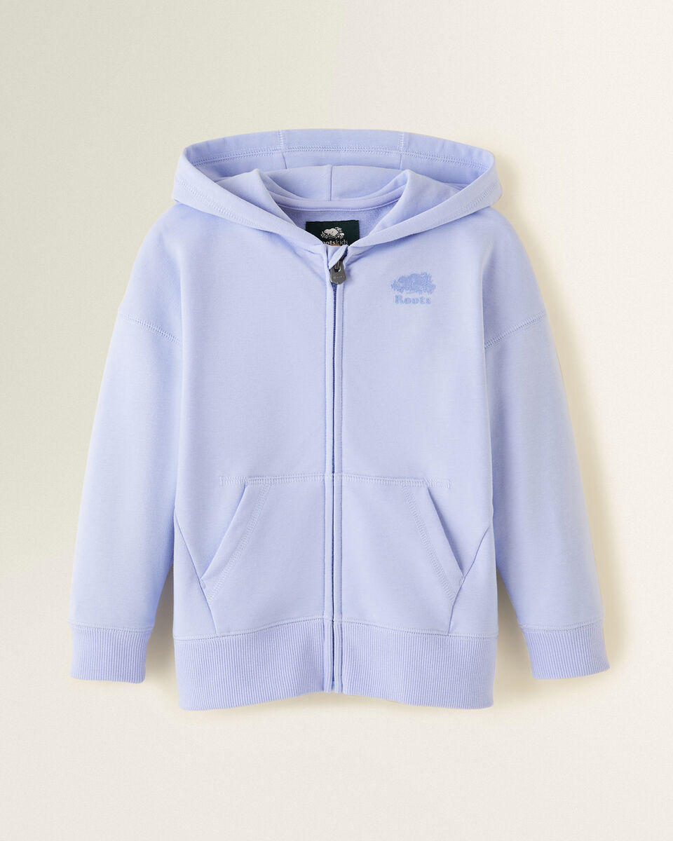 Chandail à capuchon à glissière sport douillet pour tout-petits 