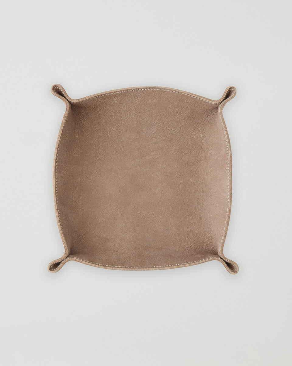 Large Leather Tray Tribe