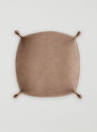 Large Leather Tray Tribe