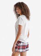 Womens Inglenook Plaid T-shirt